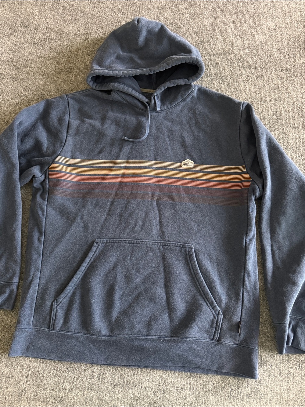 Patagonia Line Logo Ridge Stripe Uprisal Hoody - Picture 2 of 8